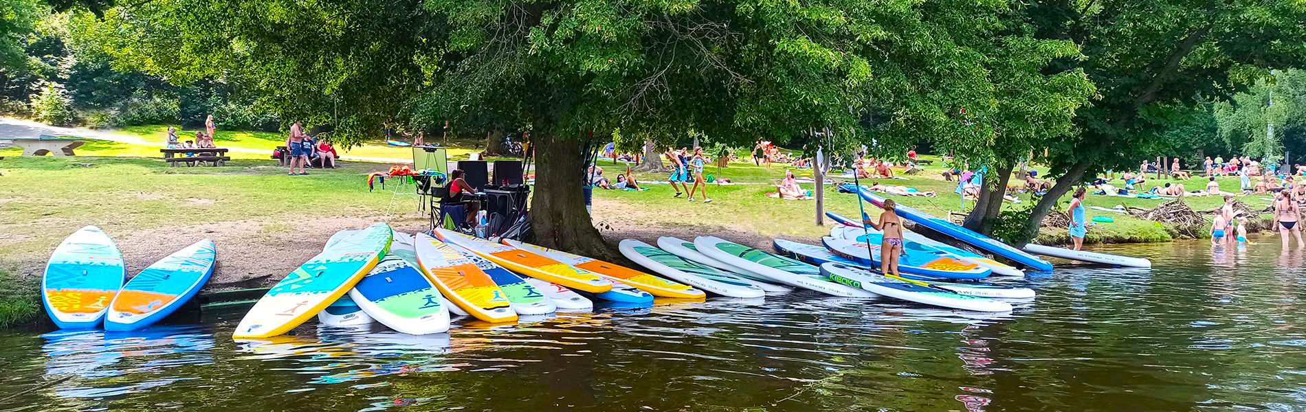 půjčovna paddleboardů Brno